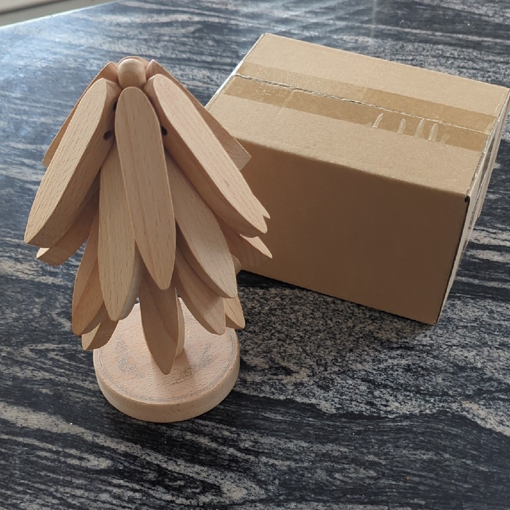 Wooden Trivets Decorative Tree